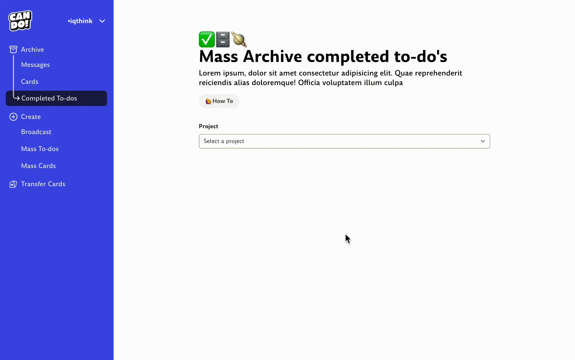 Archive Completed To-dos image